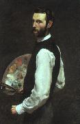 Frederic Bazille Self Portrait oil on canvas